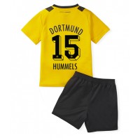 Dres Borussia Dortmund Mats Hummels #15 Domaci za djecu 2022-23 Kratak Rukav (+ kratke hlače)